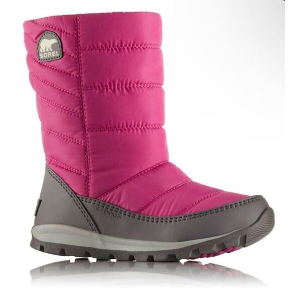 Sorel Whitney Pink Snowboots size 7 Women’s Waterproof Pull On - Picture 1 of 12